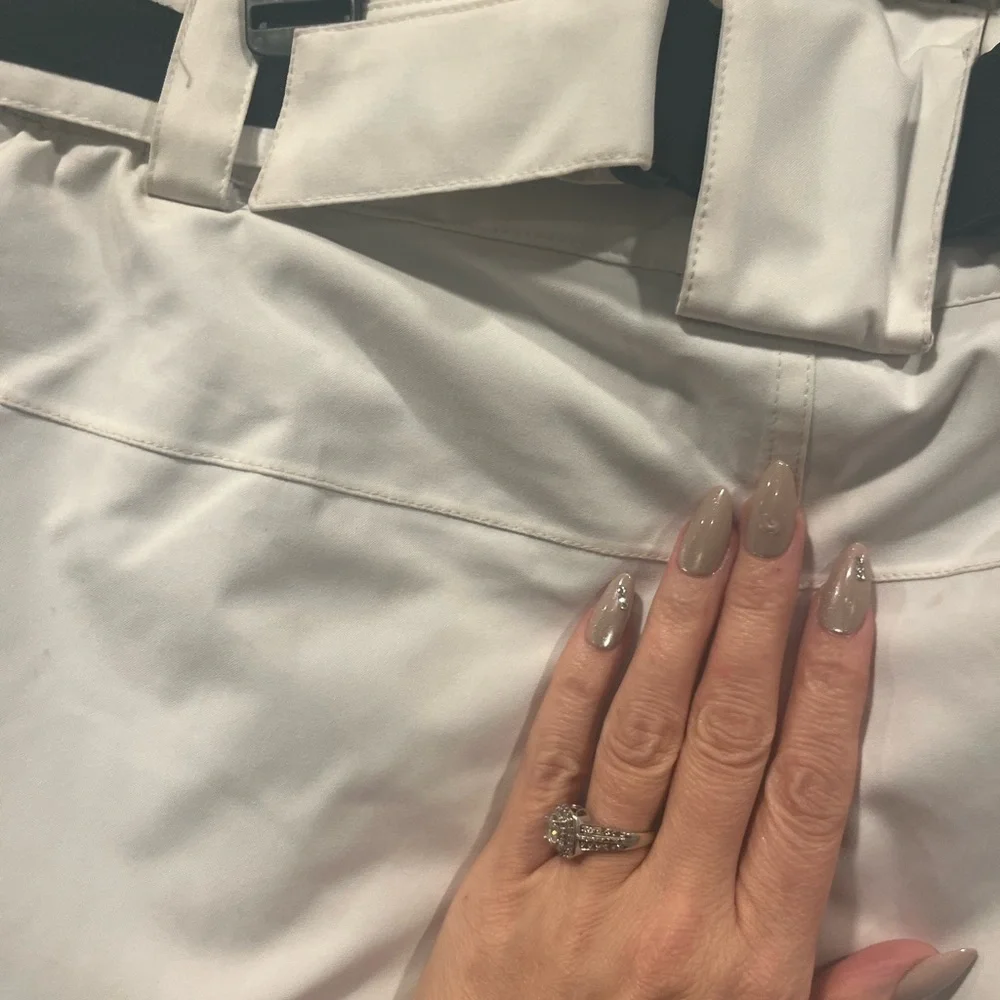 Kiltec Snow Ski Pants Hydro White Womens Size 8/10. (jacket sold separate) - Picture 6 of 8